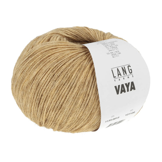 Lang Yarns Vaya - LYSBRUN farve 0013