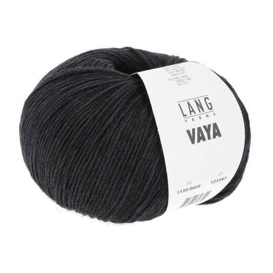 Lang Yarns Vaya - MARINEBLÅ farve 0025