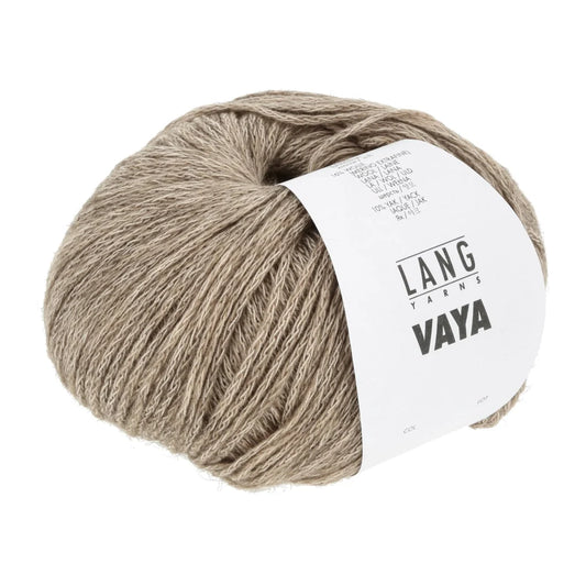 Lang Yarns Vaya - BRUN farve 0026