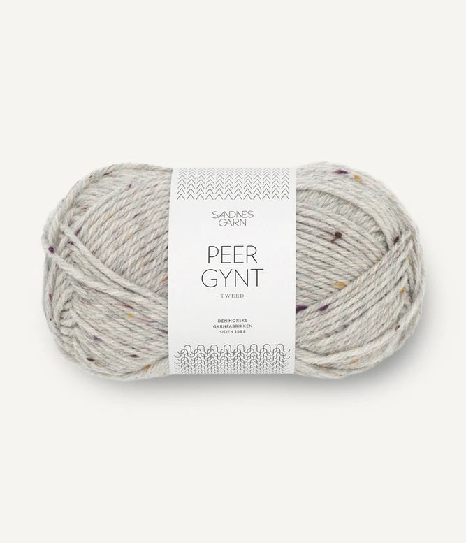 Peer Gynt - farve 1035 LYS GRÅMELERET LØVFALL