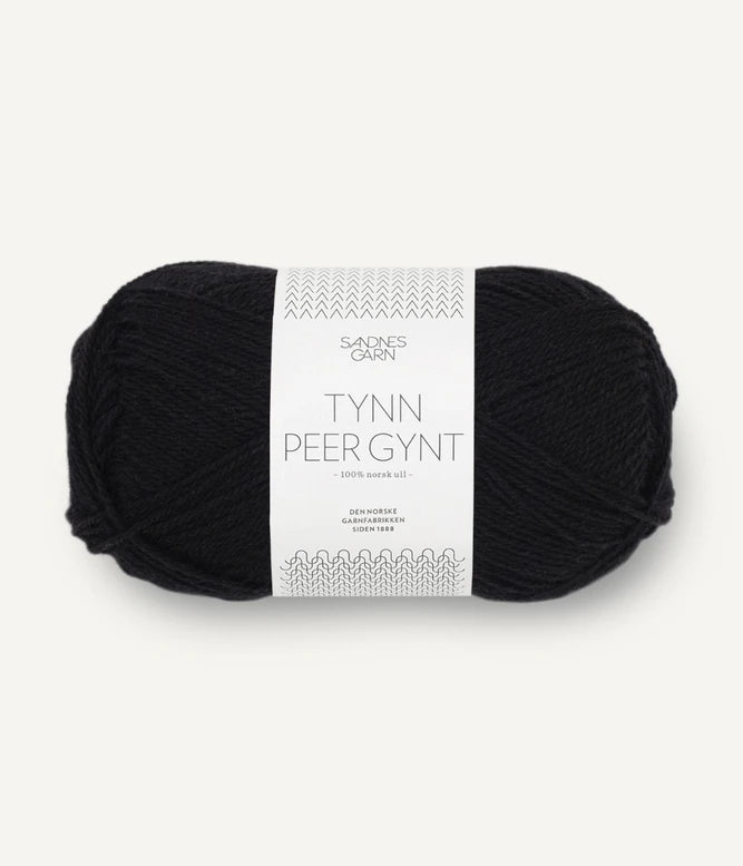 Tynn Peer Gynt - farve 1099 Sort