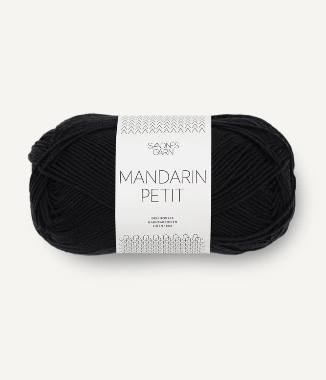 Mandarin Petit - farve 1099 SORT