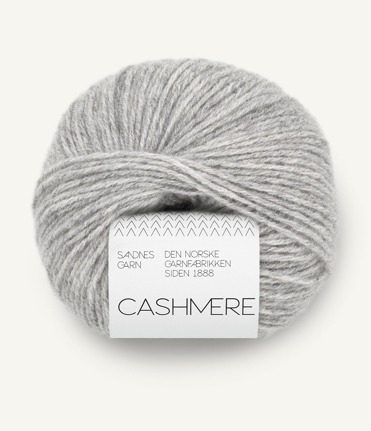 Sandnes Cashmere - farve 1042 Grey melange