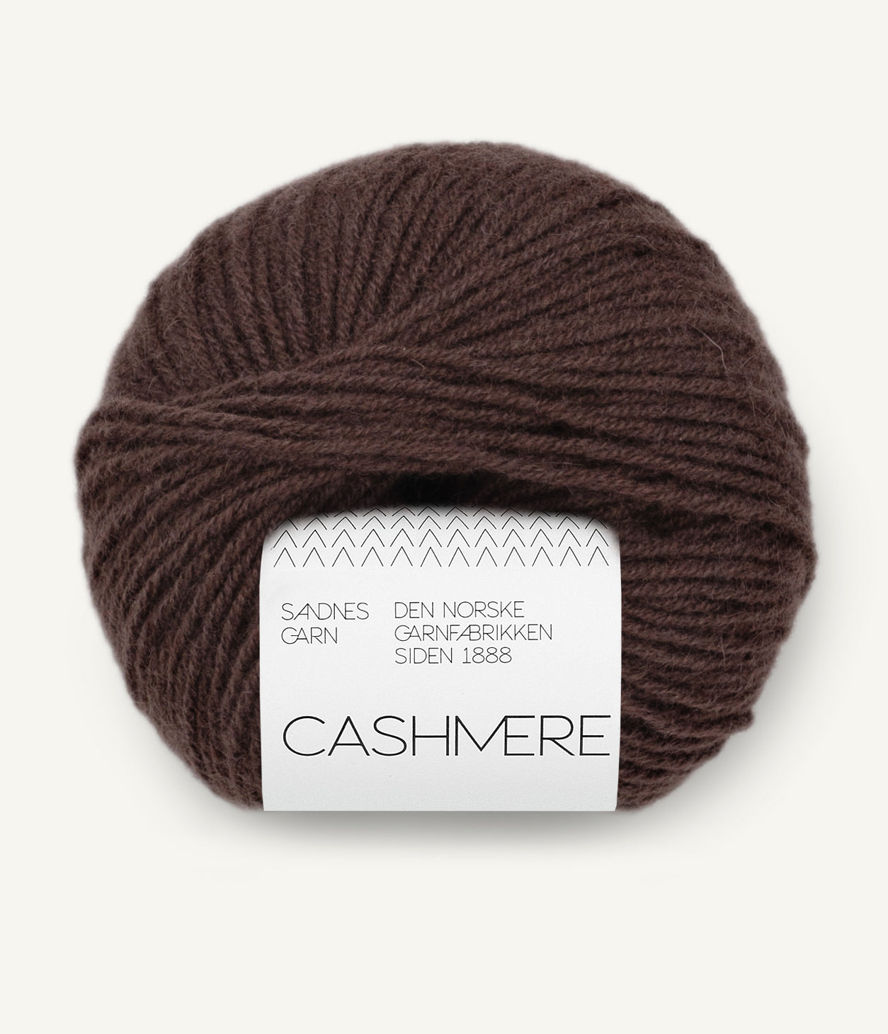 Sandnes Cashmere - farve 3082 Dark brown