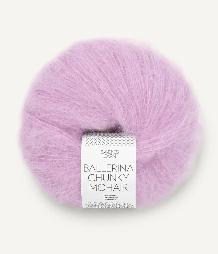 Ballerina Chunky Mohair - farve 5023 Lilac