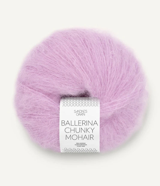 Ballerina Chunky Mohair - farve 5023 Lilac
