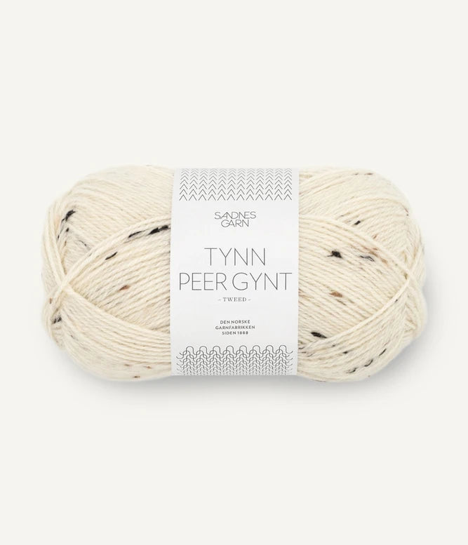 Tynn Peer Gynt - farve 2523 Natur Tweed