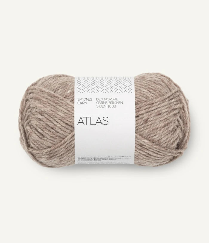 Atlas - farve 2650 Gråbeige meleret