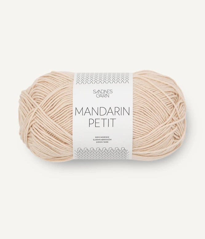 Mandarin Petit - farve 3011 MANDELHVID