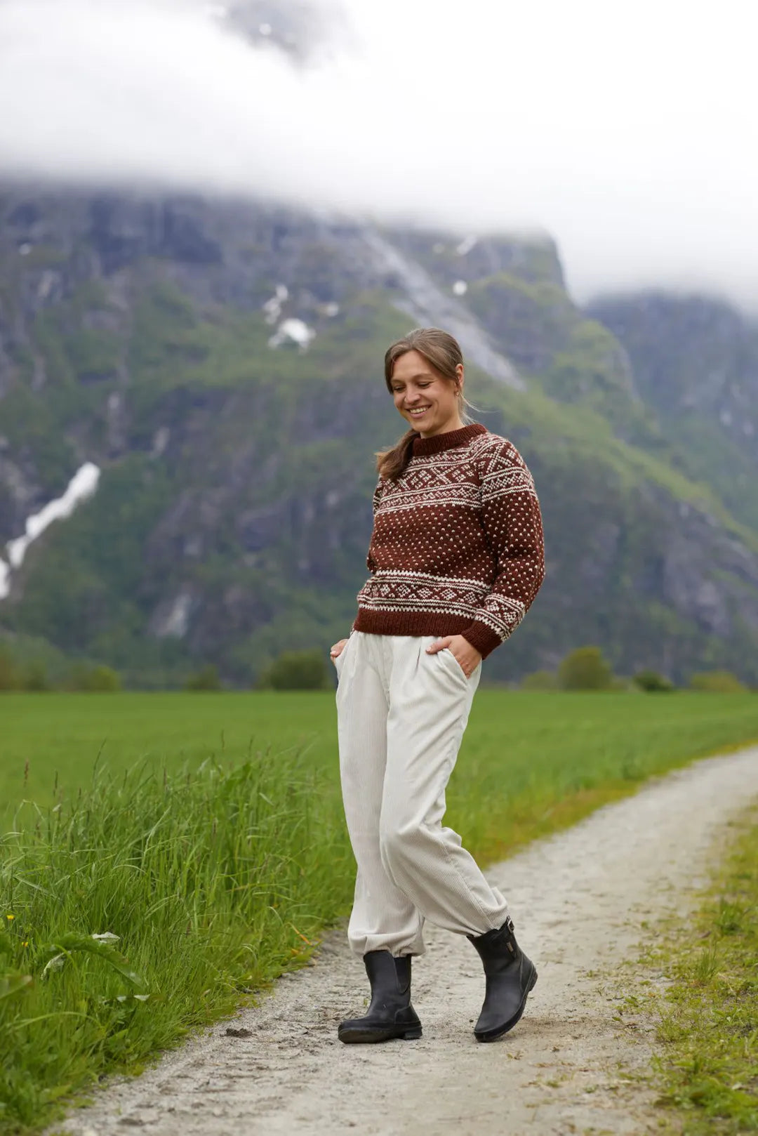 Rauma strikkehæfte 433 - opskrifter til Fivel