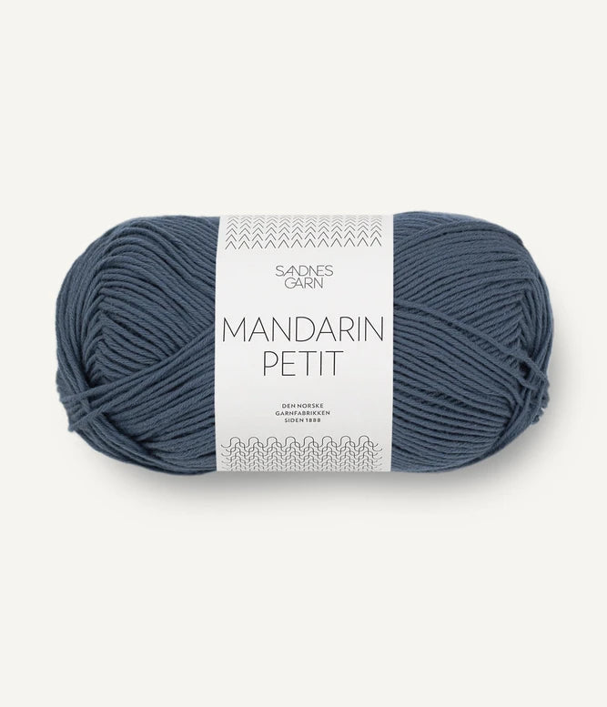 Mandarin Petit - farve 6061 MØRK GRÅBLÅ