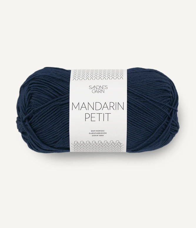 Mandarin Petit - farve 6073 MARINE