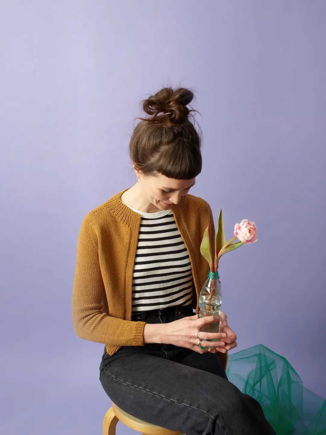 Rauma strikkehæfte 342 - opskrifter til Petunia