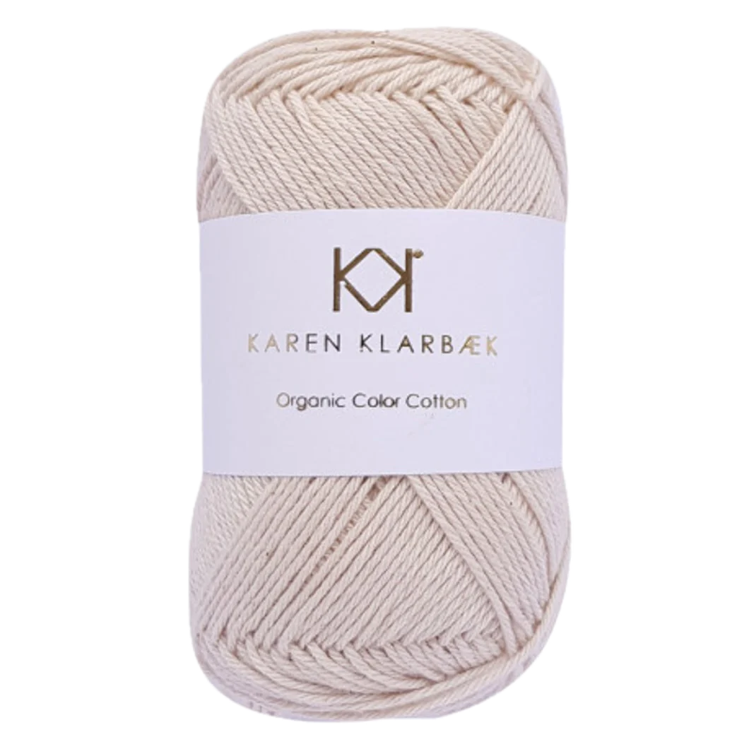 Bomuldsgarn - farve 66 Warm Nature White