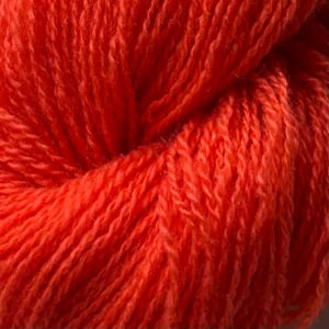 Cashmere Lace - farve 234 MØRK ORANGE