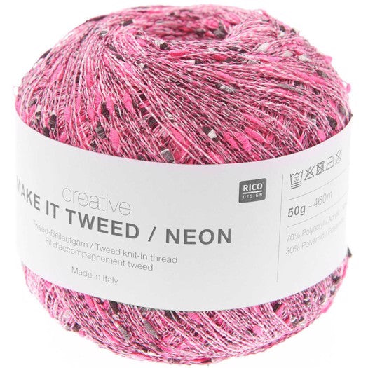Effektgarn Make it tweed - Fuchsia