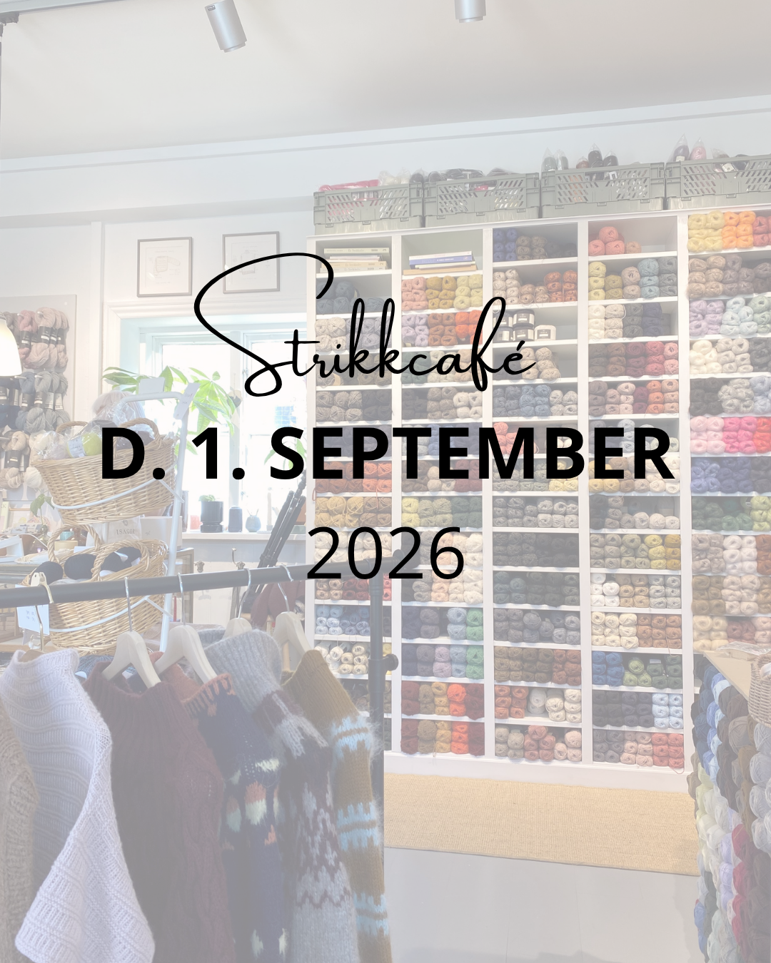 Strikkecafé d. 1. september