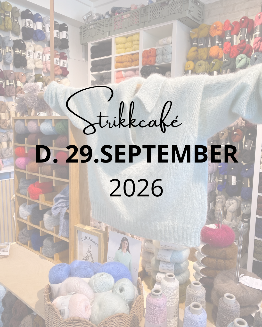 Strikkecafé d. 29. september