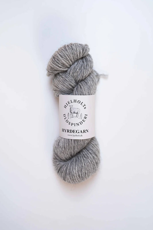 Hyrdegarn - farve 02 LYS GRÅ