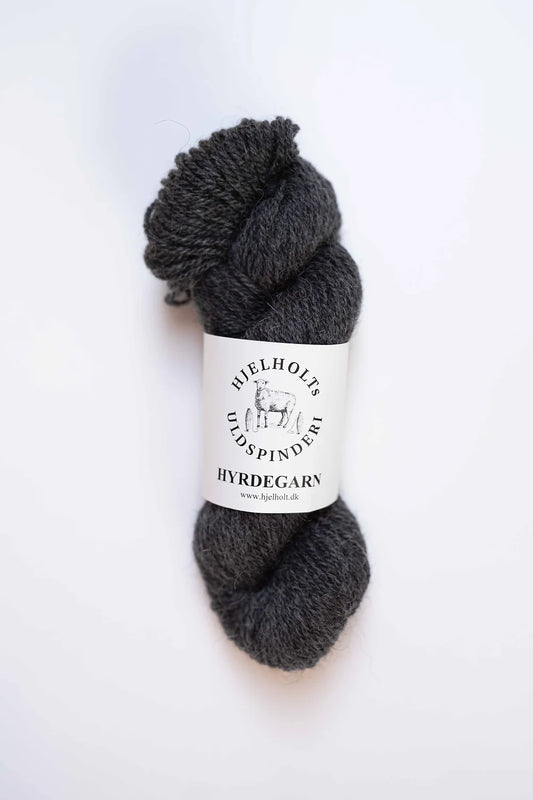 Hyrdegarn - farve 03 MØRK GRÅ