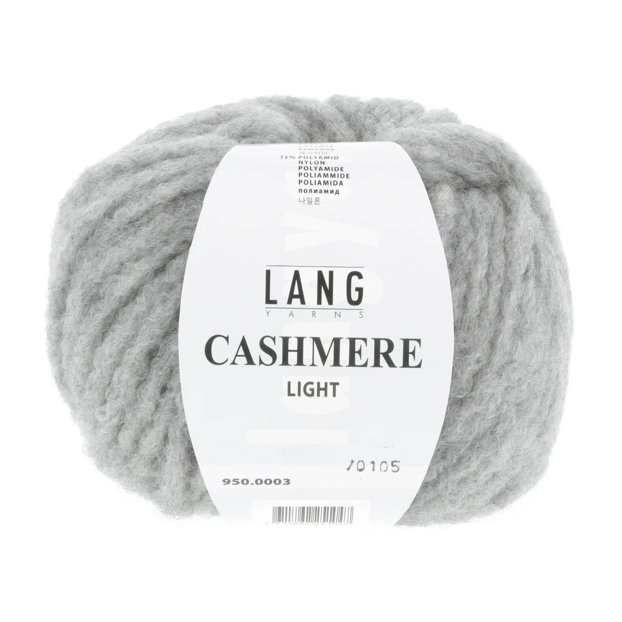 Cashmere Light - farve 03 Light grey melange