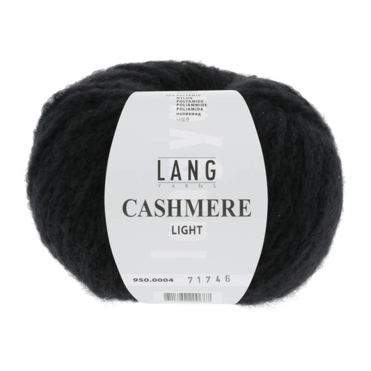 Cashmere Light - farve 04 sort