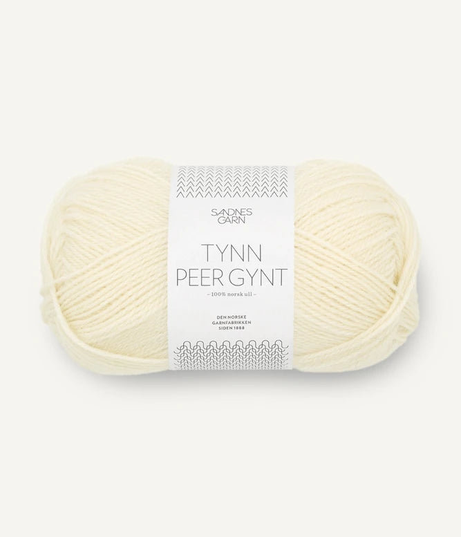 Tynn Peer Gynt - farve 1012 Natur