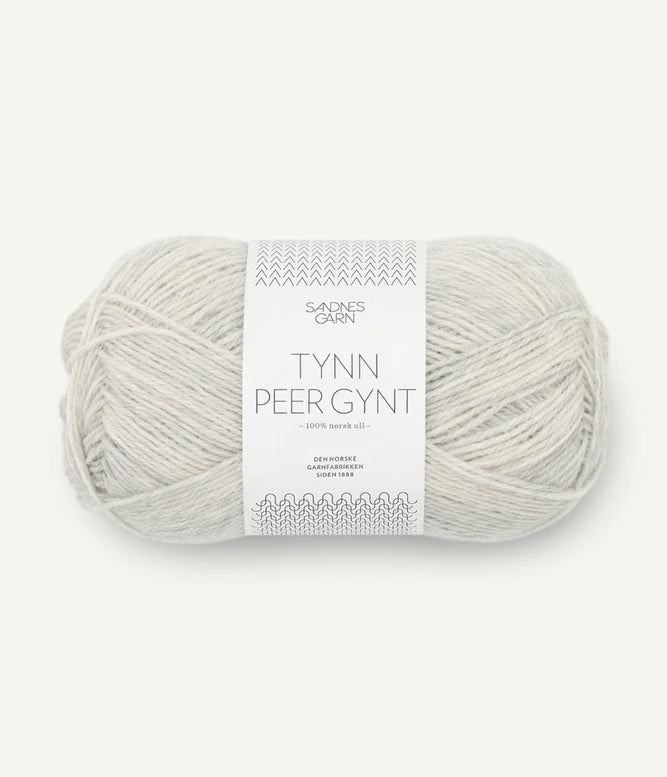 Tynn Peer Gynt - farve 1021 Lys gråmeleret