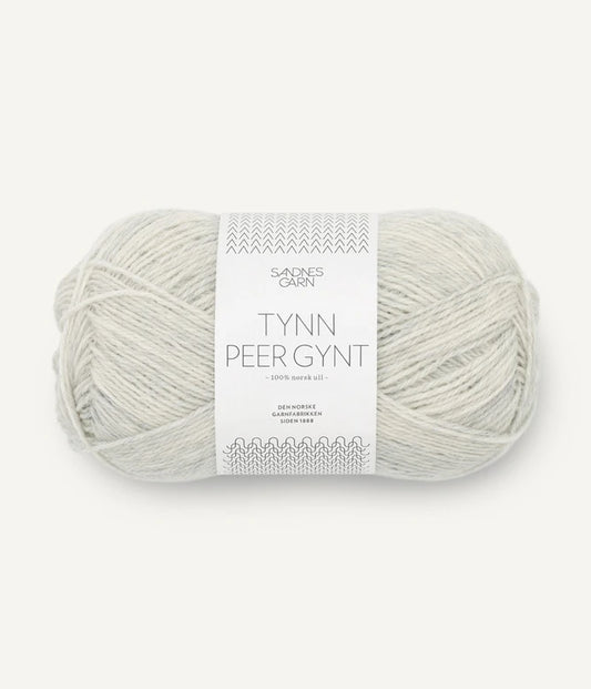 Tynn Peer Gynt - farve 1021 Lys gråmeleret