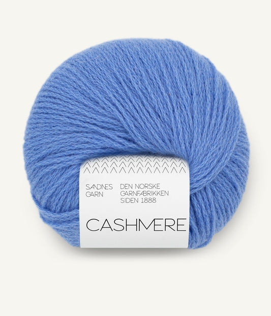Sandnes Cashmere - farve 5824 Provence bllue