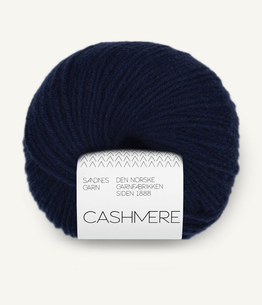Sandnes Cashmere - farve 5882 Dark Navy