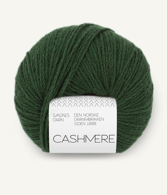 Sandnes Cashmere - farve 8082 Forest green