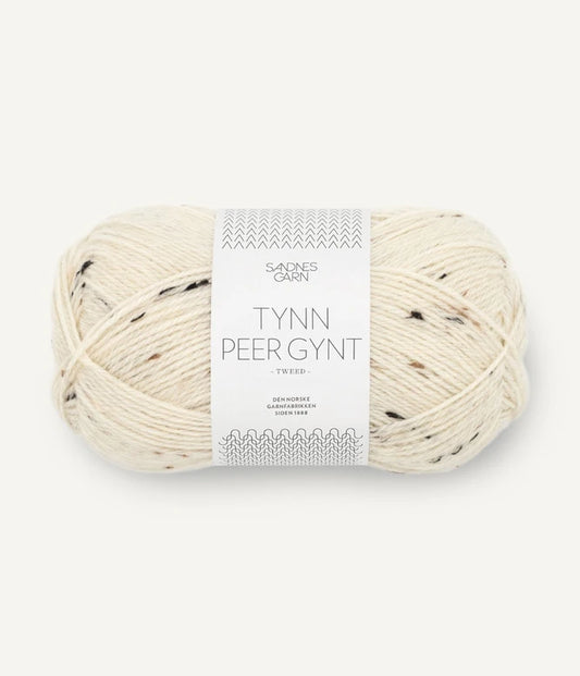 Tynn Peer Gynt - farve 2523 Natur Tweed