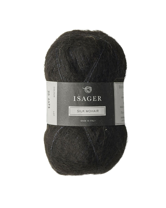 Silk Mohair - farve 30 SORT