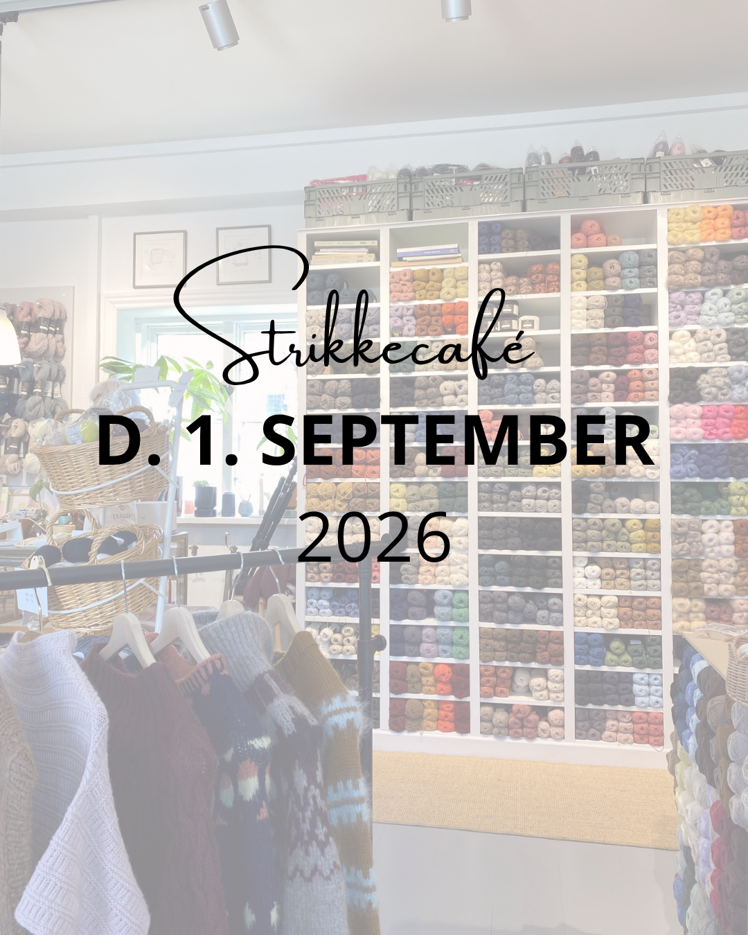 Strikkecafé d. 1. september
