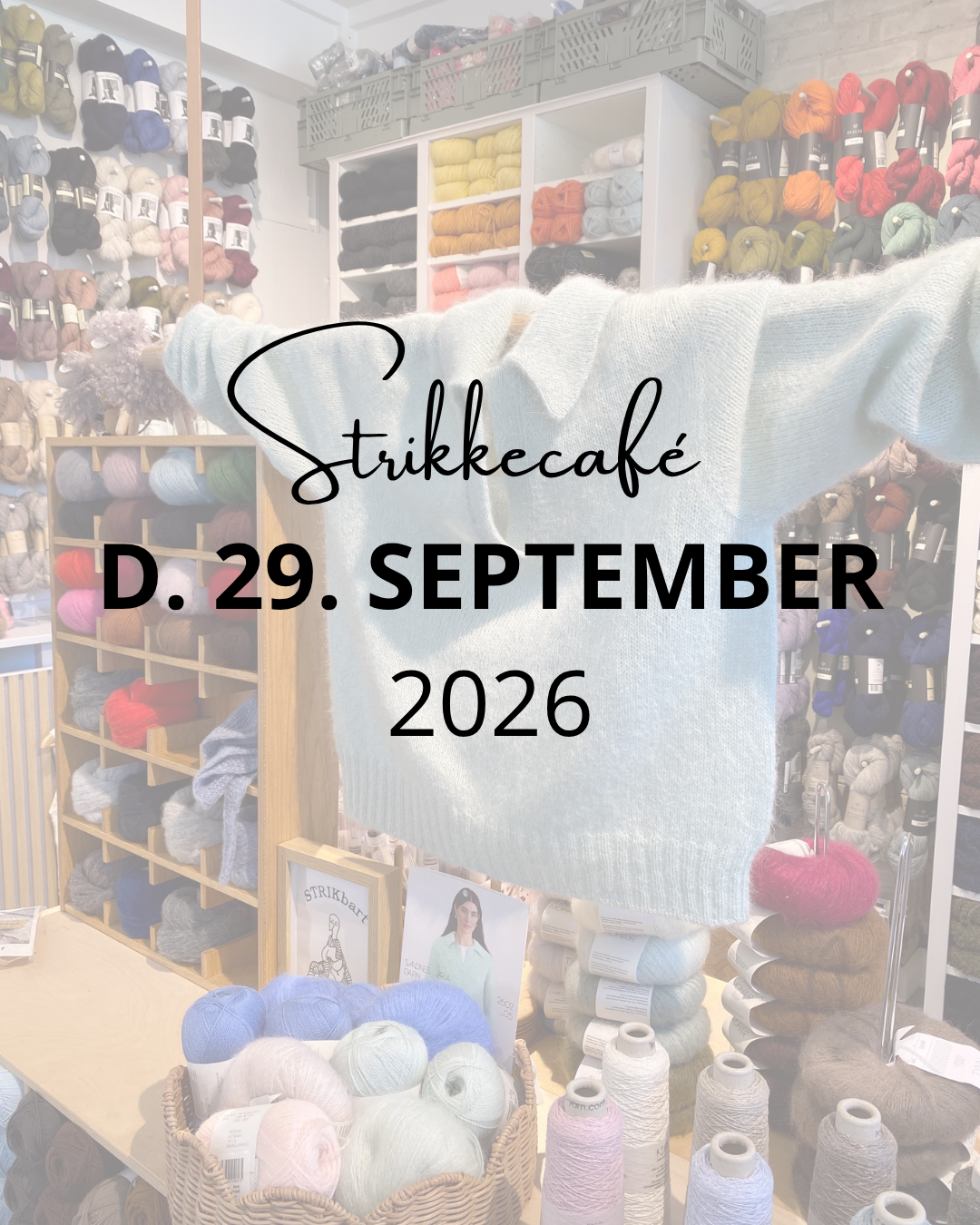 Strikkecafé d. 29. september