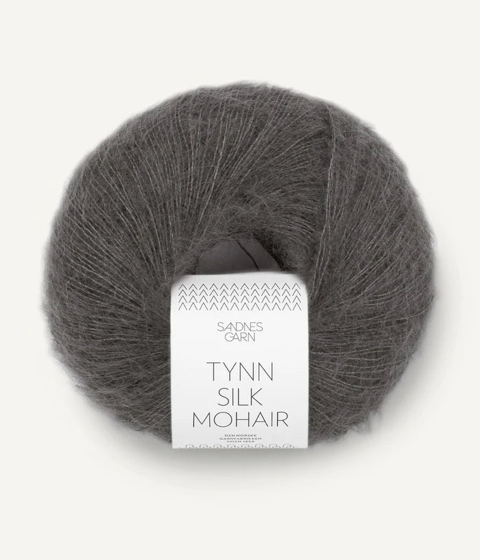 Tynn Silk Mohair - farve 3800 Bristol Black