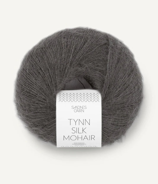 Tynn Silk Mohair - farve 3800 Bristol Black
