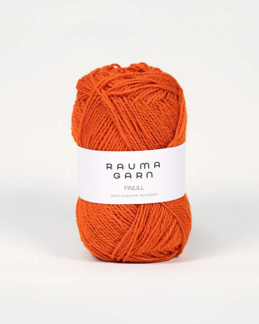 Finull - farve 4071 MØRK ORANGE