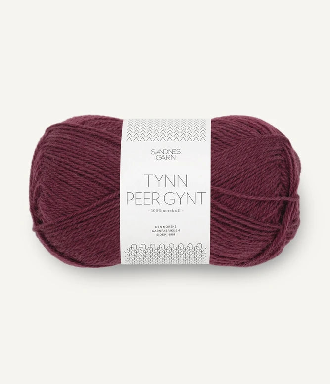 Tynn Peer Gynt - farve 4372 Dyp Burgunder