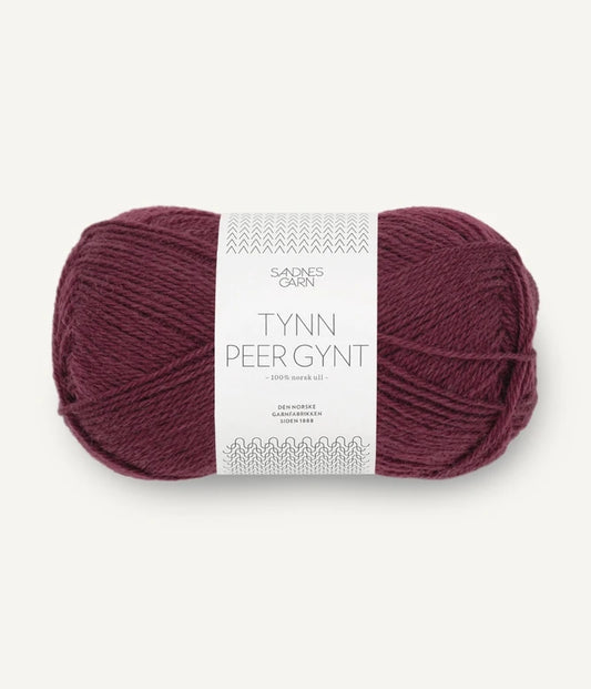 Tynn Peer Gynt - farve 4372 Dyp Burgunder