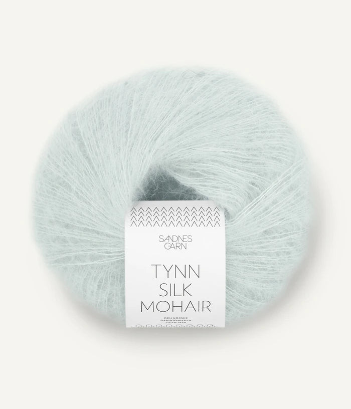 Tynn Silk Mohair - farve 5811 Arctic Ice