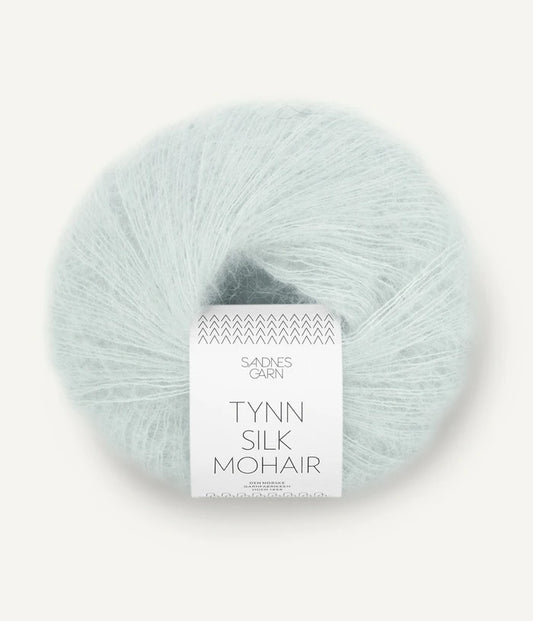 Tynn Silk Mohair - farve 5811 Arctic Ice