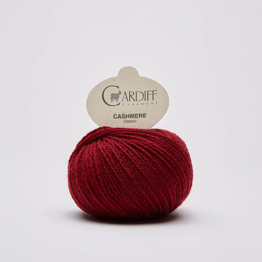 Cashmere - farve 628 GRANATA