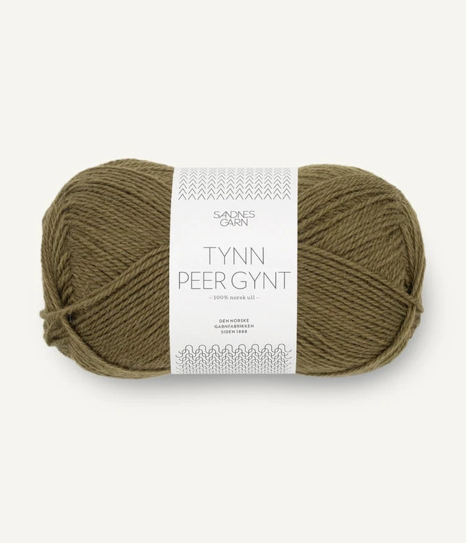 Tynn Peer Gynt - farve 9873 Dark Olive