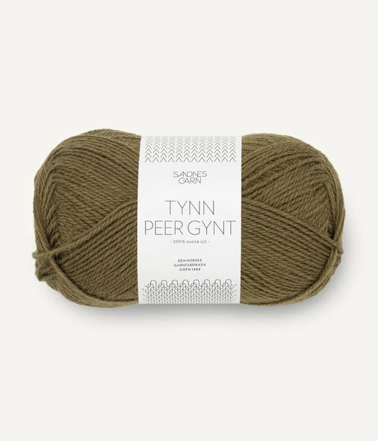 Tynn Peer Gynt - farve 9873 Dark Olive