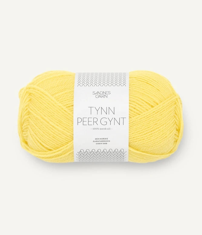 Tynn Peer Gynt - farve 9004 Lemon