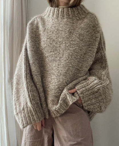 Bawi Sweater garnkit [Aran Tweed/Silk mohair]