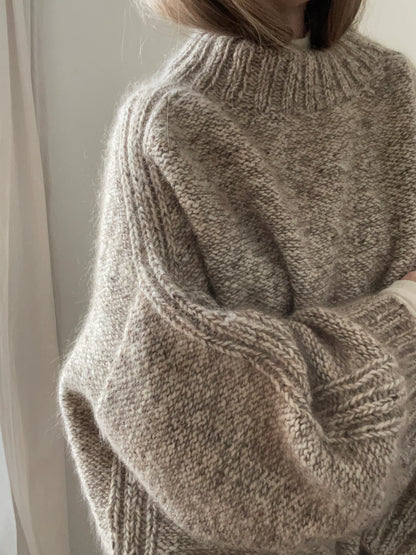 Bawi Sweater garnkit [Aran Tweed/Silk mohair]