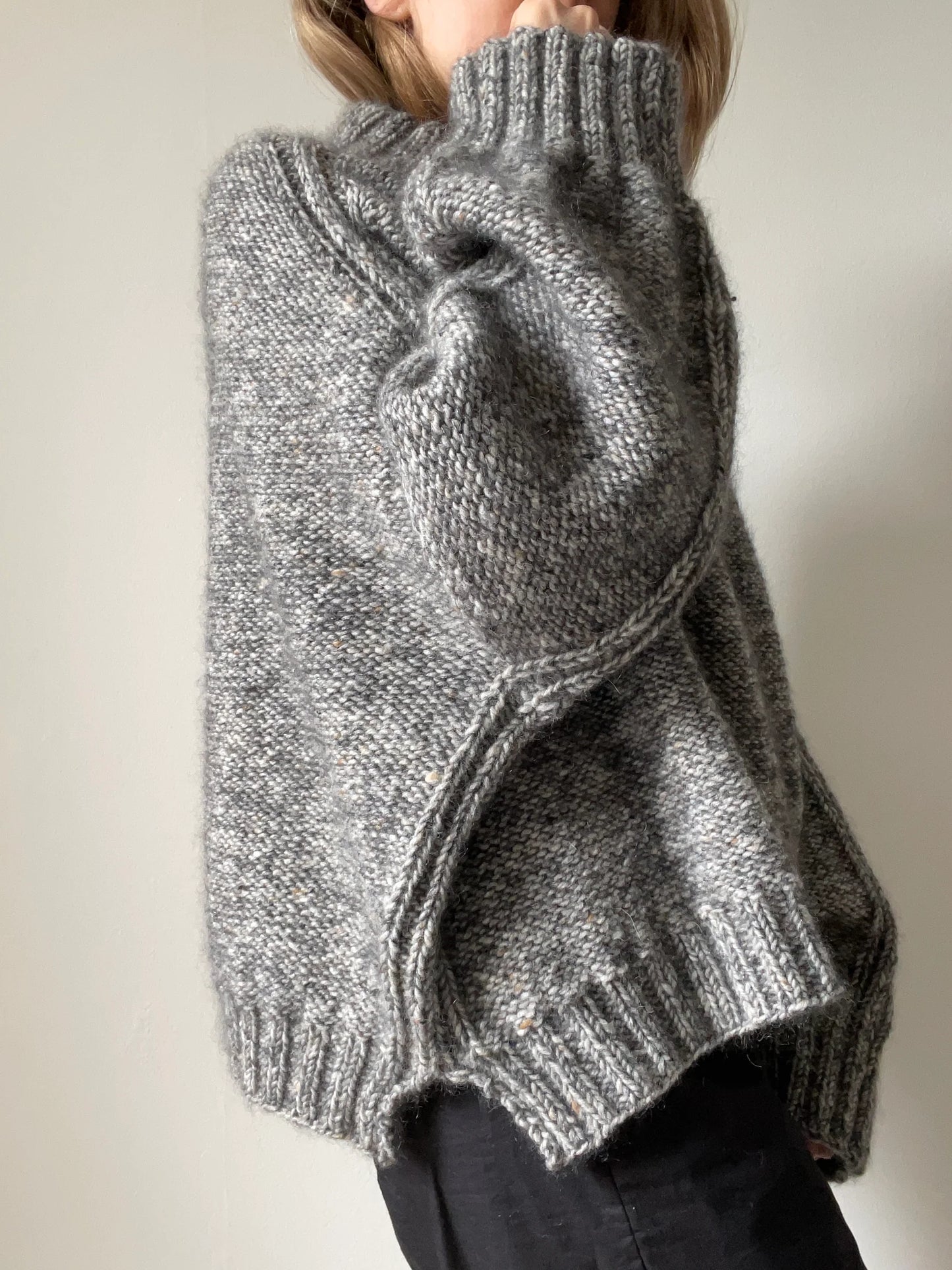 Bawi Sweater garnkit [Aran Tweed/Silk mohair]